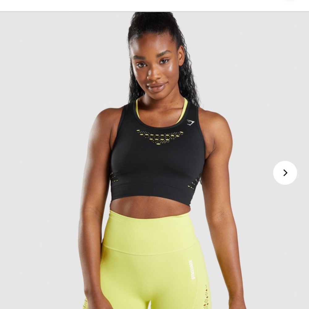 Gymshark energy seamless crop top XS NWT